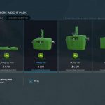 john deere weight pack v1.1 fs22 5