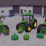 john deere weights pack v1.0 fs22 5