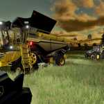 john deere x91100 black a yellow v1.0 fs22 1