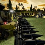 john deere x91100 black a yellow v1.0 fs22 4