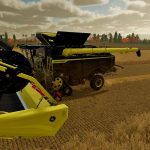 john deere x91100 black a yellow v1.0 fs22 6