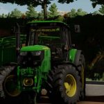 jonh deere 6125m old v1.0 fs22 2