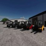 jungheinrich electric diesel forklift v1.0 fs22 2