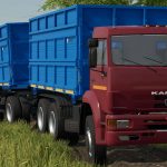 kamaz 45143 a nefaz 8560 v1.6 fs22 4