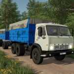 kamaz 4528 grain truck v1.0.0.5 fs22 1