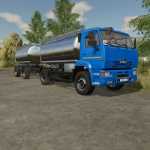 kamaz 53605 barrel v1.0 fs22 1