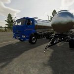 kamaz 53605 barrel v1.0 fs22 2