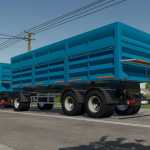 kamaz 5490 trailer v1.0 fs22 1