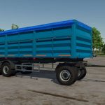 kamaz 5490 trailer v1.0 fs22 2