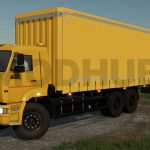 kamaz 6520 curtain v1.0 fs22 1