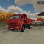 kamaz 6520 dump truck v1.1 fs22 1