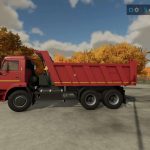 kamaz 6520 dump truck v1.1 fs22 2