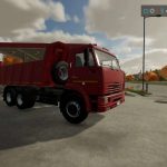 kamaz 6520 dump truck v1.1 fs22 8