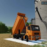 kamaz 65801 dump truck v1.0 fs22 1