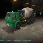 kamaz concrete mixer 2B trailer v2.0 fs22 4