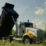 kenworth dump truck v1.0 fs22 1