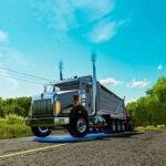 kenworth t800 dump truck v1.0 fs22 10