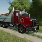 kenworth t800 dump truck v1.0 fs22 4