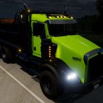 kenworth t800 dump truck v1.0.0.3 fs22 2