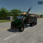 kenworth t800 dump truck v2 fs22 1