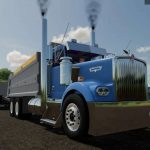 kenworth w900 dump with puptrailer v1.0 fs22 4