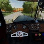 kenworth w900a flat top v1.8.0.1 fs22 2