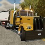 kenworth w900a flat top v1.8.0.2 fs22 2