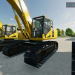 komatsu 11 large excavators v1.0 fs22 12