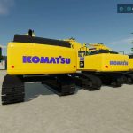 komatsu 11 large excavators v1.0 fs22 6