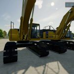 komatsu 11 large excavators v1.0 fs22 7