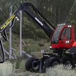 komatsu 931 harvester pack v1.0 fs22 4