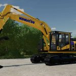 komatsu excavator mega pack v1.0 fs22 7