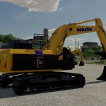 komatsu excavator mega pack v1.0 fs22 8