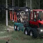 komatsu forwarder pack v1.0.1 fs22 1