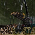 komatsu forwarder pack v1.0.1 fs22 2