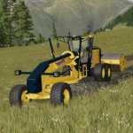 komatsu gd 655 motor grader v1.0 fs22 1