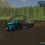 kraz 65032 excavator v1.0 fs22 7