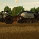 krone bigpack 1290 hdp vc strawharvest addon v1.0 fs22 1