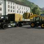 krone flatbed semitrailer v1.0 fs22 1