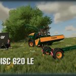 krone x disc 620 le v1.0 fs22 1