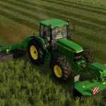 kuhn and john deere mower pack v1.0 fs22 1