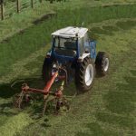 kuhn haybab 300 tedder rake v1.0 fs22 2