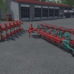 kverneland i plough 2500 6 furrows v1.0 fs22 2