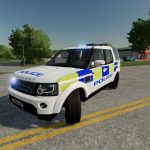 land rover discovery 4 uk police edit v2.0 fs22 4