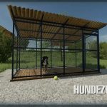 landbauer dog cage v1.0 fs22 2