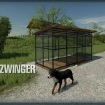 landbauer dog cage v1.0 fs22 5