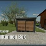 landbauer garbage can box v1.0 fs22 4