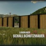 landbauer soundproof wall v1.0 fs22 3