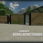 landbauer soundproof wall v1.0 fs22 5