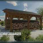 landbauer woodchips storage v1.0 fs22 6